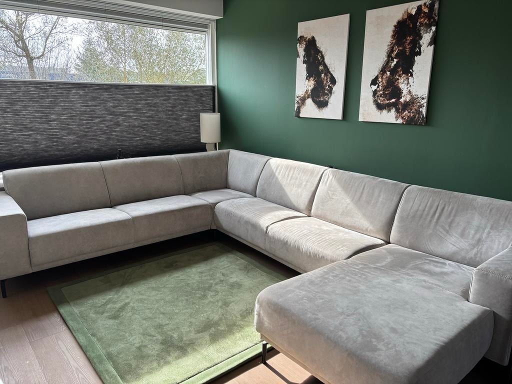 Grote U-bank Pronto - Comfortabel en Modern, Huis en Inrichting, Ophalen, 100 tot 125 cm, Hoekbank, 300 cm of meer