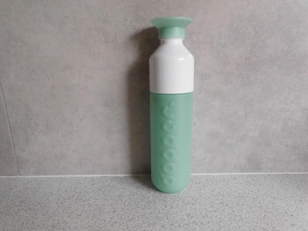 Bidon Drinkfles 490 ml. Mint Groen Dopper, Ophalen of Verzenden, Zo goed als nieuw