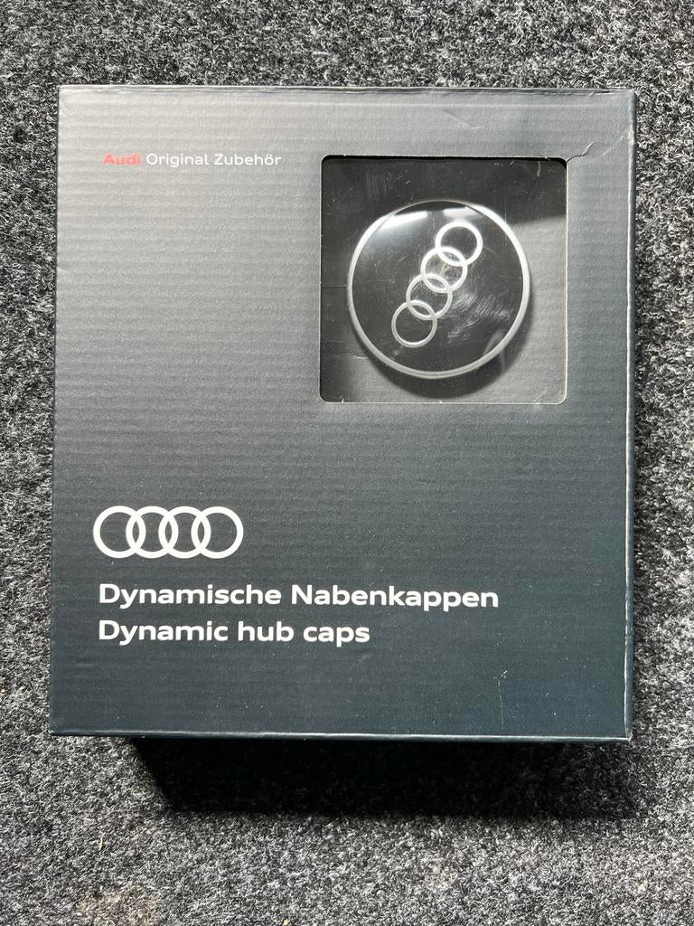 Nieuwe Audi Dynamische Naafkappen - Set van 4, Ophalen of Verzenden, Nieuw