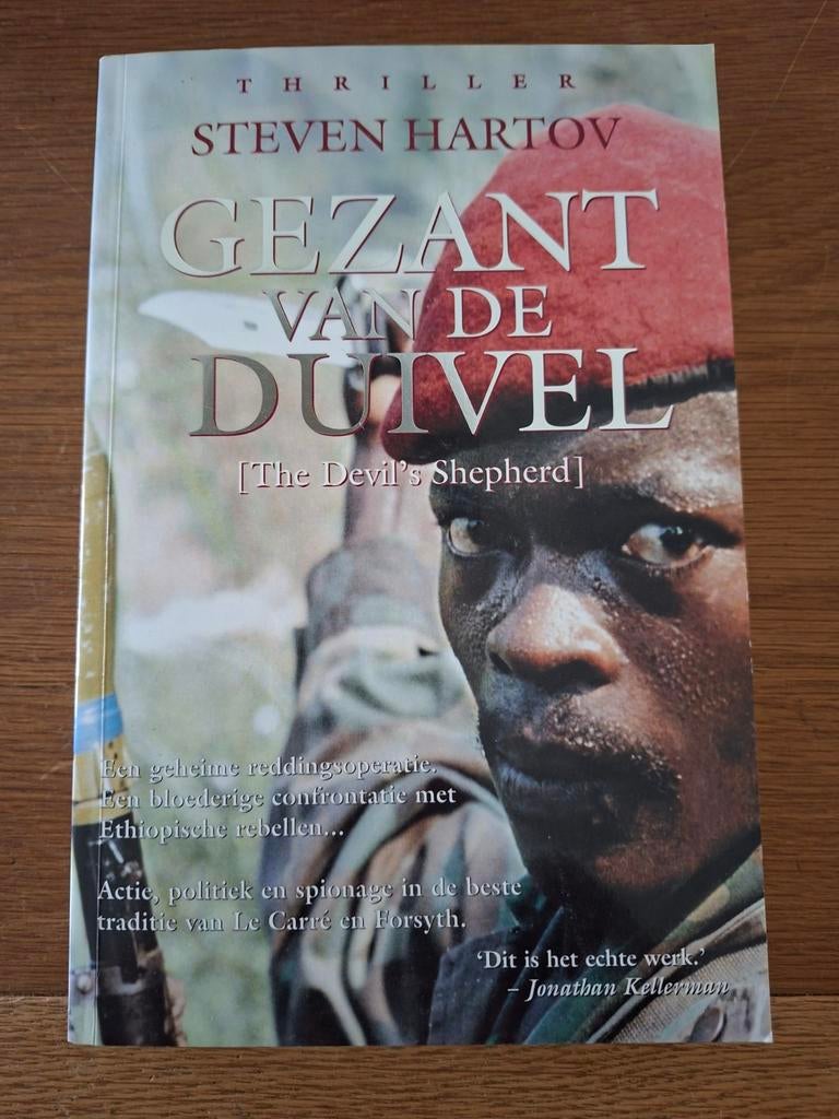 Steven Hartov - Gezant van de Duivel (Thriller), Ophalen of Verzenden, Gelezen, Steven Hartov, Wereld overig