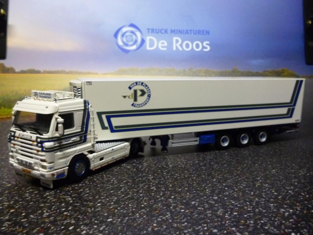 WSI Scania 143 Van de Plasse met certificaat, Ophalen of Verzenden, Nieuw, Bus of Vrachtwagen, Wsi