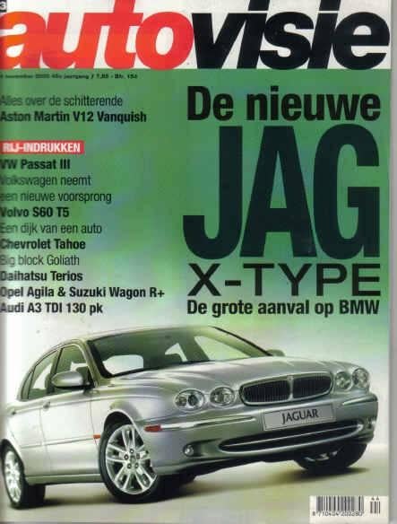 Autovisie 23 2000 : BMW Alpina D10 - Oettinger VW Golf TDI, Ophalen of Verzenden, Gelezen, Algemeen