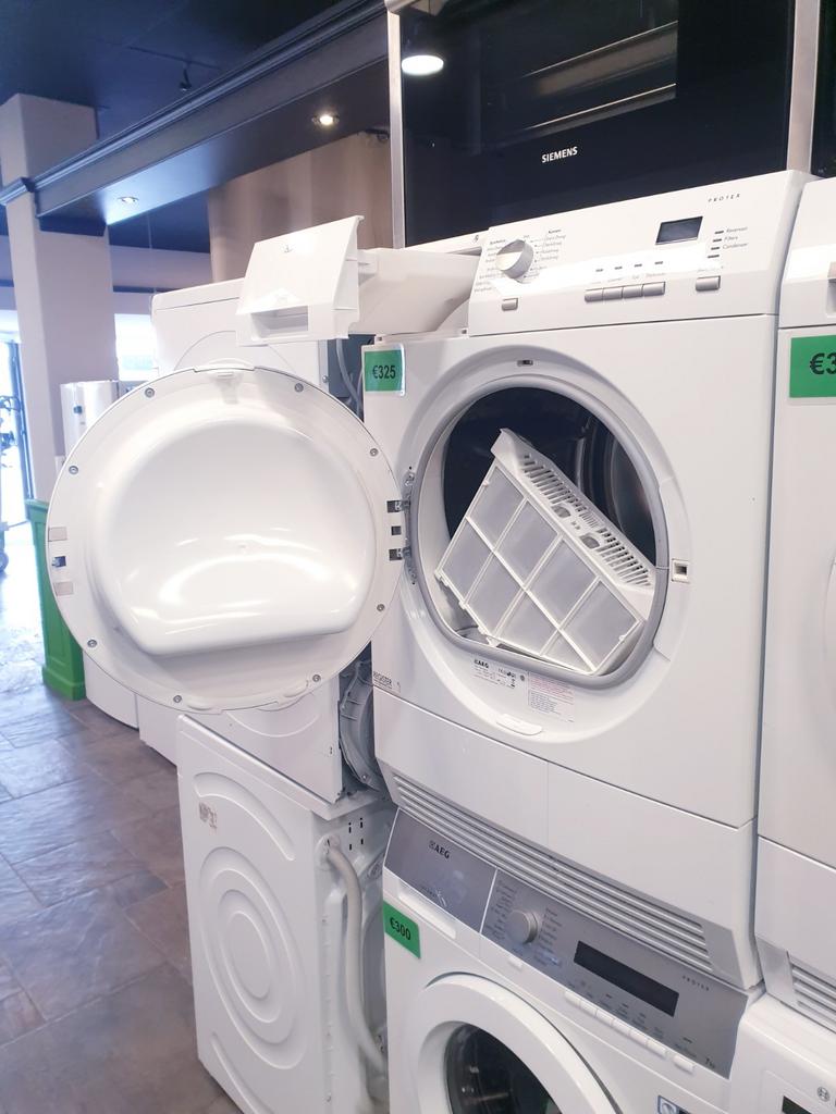 warmtepomp droger ️️AEG ️7KG️️️️️✅️ ️Lavatherm INC GARANTIE, Ophalen, 6 tot 8 kg, Overige typen, Zo goed als nieuw