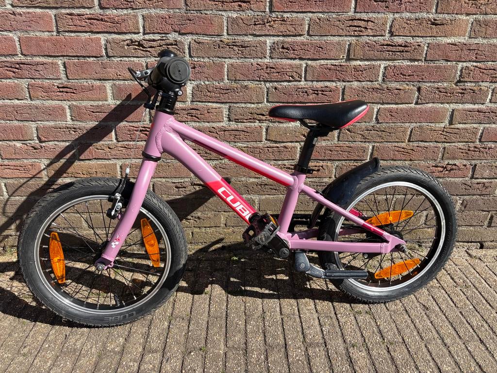 Cube 160 kinderfiets/kinder mountainbike., Ophalen, Zo goed als nieuw, 16 tot 20 inch, Zijwieltjes