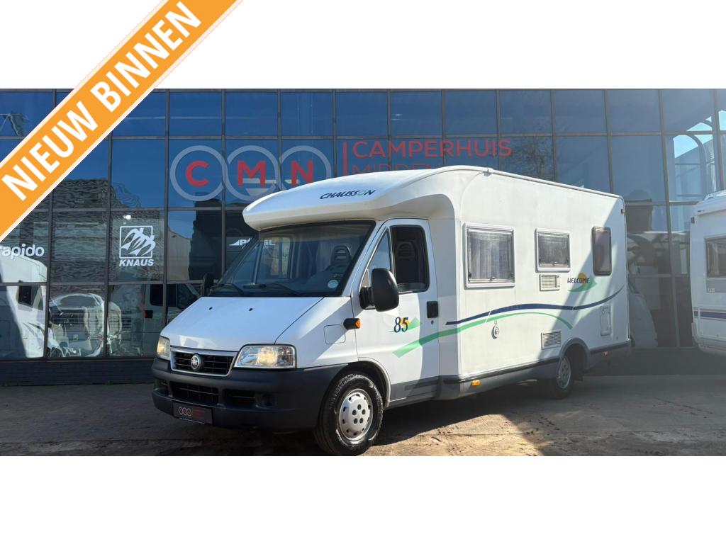 Chausson Welcome 85 Airco,Topindeling!, Achteruitrijcamera, Standaard zit, Ringverwarming, Fiat