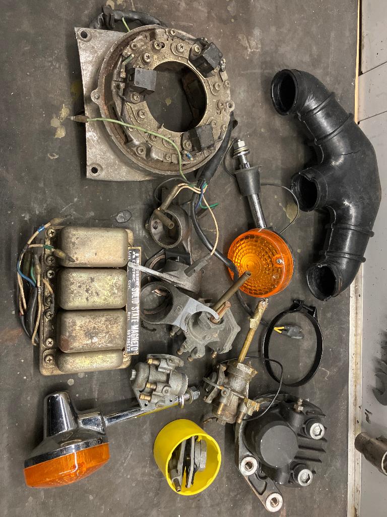 Kawasaki h2 750 onderdelen, Ophalen, Gebruikt