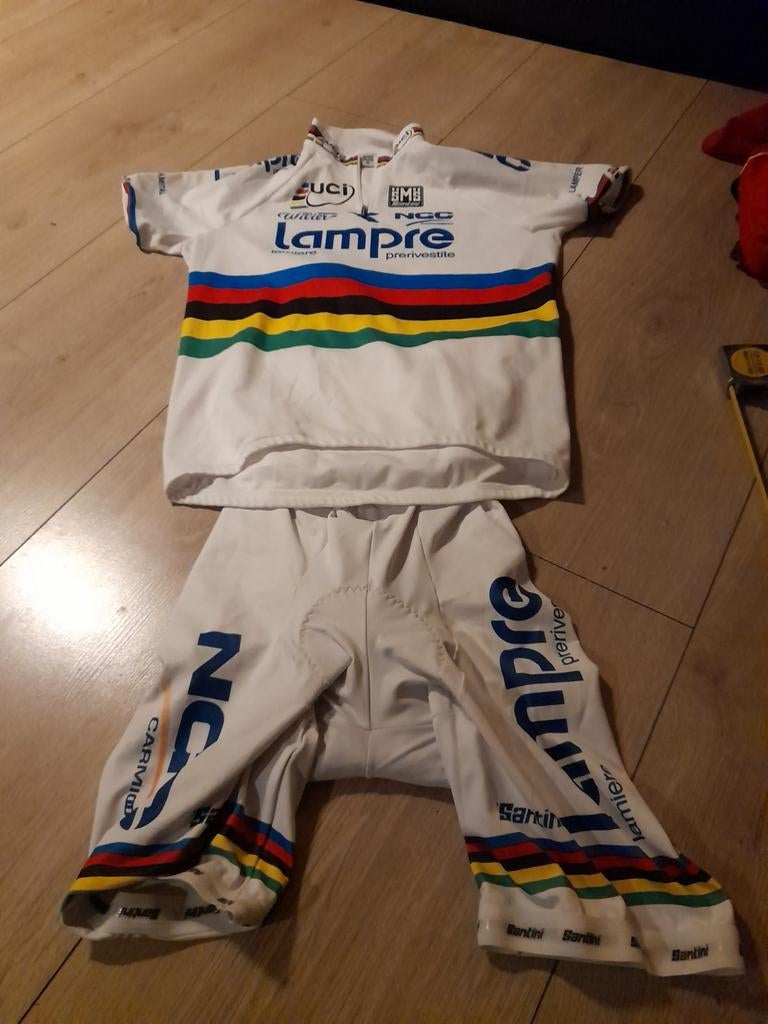 Lampre wieleroutfit, Fietsen en Brommers, Fietsaccessoires | Fietskleding, Verzenden, Bovenkleding