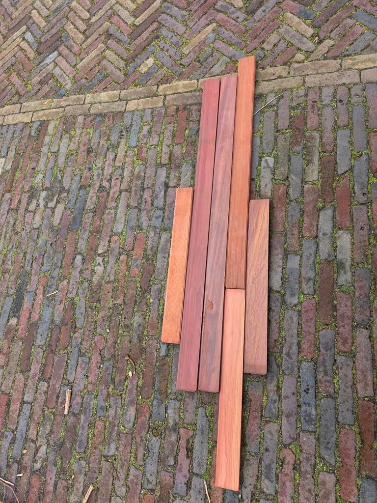 Jatoba vloer, Ophalen, 50 tot 150 cm, Nieuw, 10 m² of meer