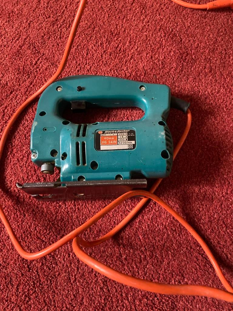 Black & Decker Decoupeerzaag DN35 - Vintage en Functioneel, Ophalen, Gebruikt, Decoupeerzaag, 30 tot 70 mm