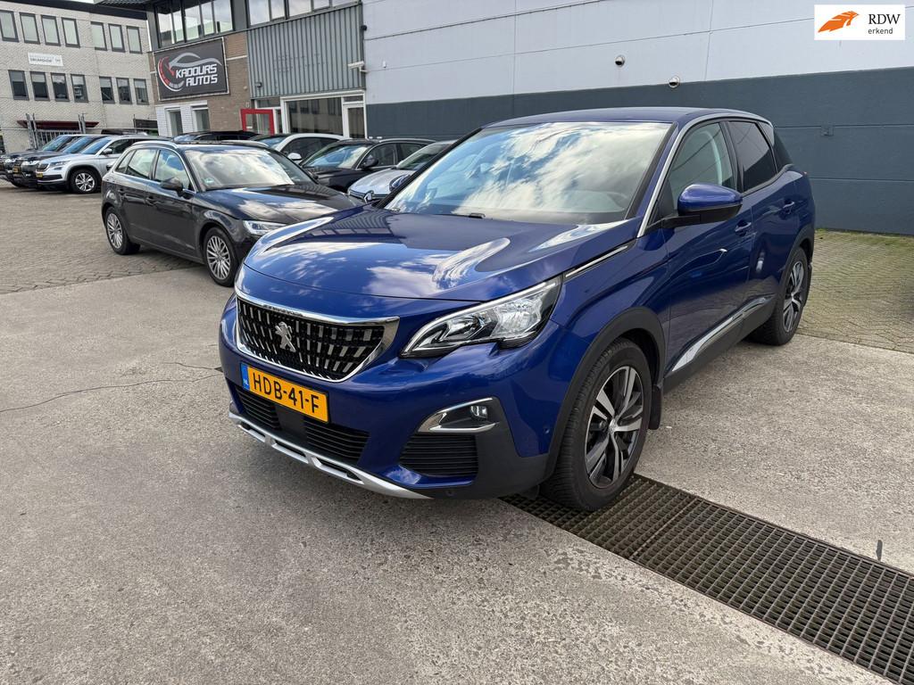 Peugeot 3008 1.5 BlueHDi Blue Lease GT Line Avantage, Gebruikt, Euro 6, 4 cilinders, Blauw