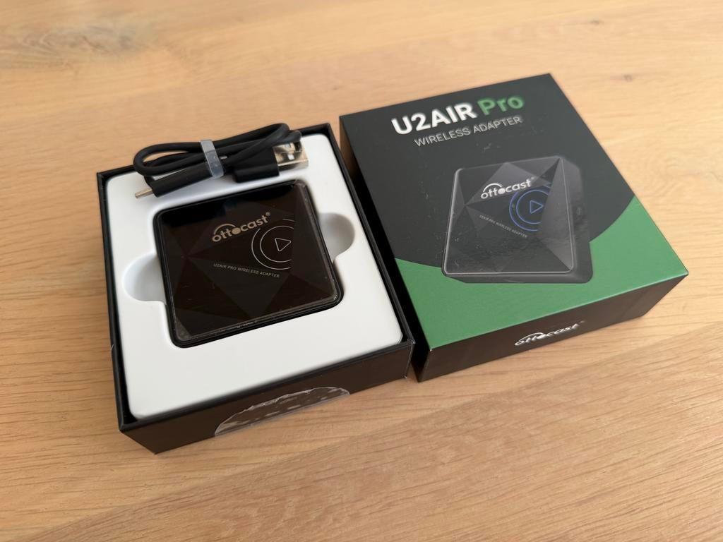 Ottocast U2AIR Pro Draadloze CarPlay Adapter, Auto diversen, Auto-accessoires, Ophalen of Verzenden, Zo goed als nieuw