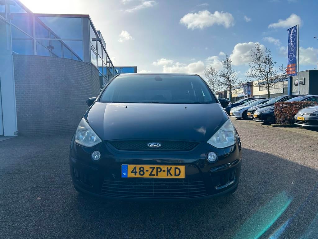 Ford S-Max 2.5-20V Turbo|7P.|Trekhaak|Airco|Cruise|, Voorwielaandrijving, Gebruikt, Leder en Stof, Bedrijf