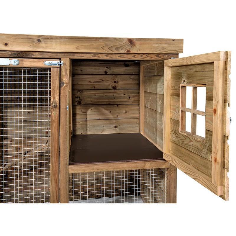 Konijnenhok Jip, 110 cm of meer, Nieuw, Ophalen of Verzenden, 90 cm of meer