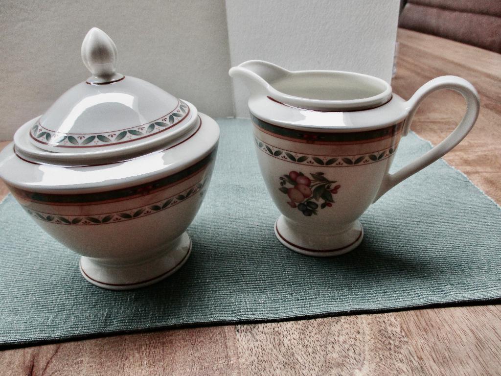 Suikerpot Melkkan Heinrich Winterling Cottage Garden 1980, Verzenden, Overige typen, Zo goed als nieuw, Overige stijlen