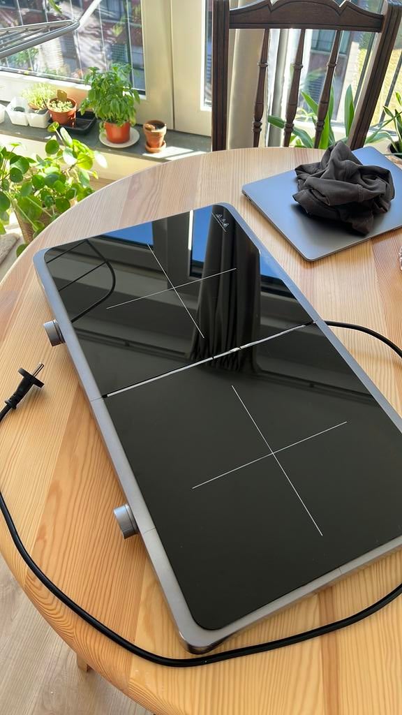 Tomado 2 pits inductie kookplaat, Witgoed en Apparatuur, Kookplaten, 3 kookzones of minder, Ophalen of Verzenden, Zo goed als nieuw