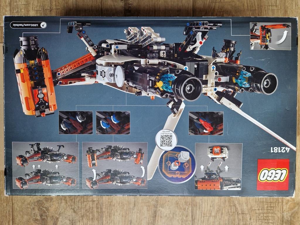 Lego Technic 42181 Heavy Cargo Spaceship LT81 compleet, Ophalen of Verzenden, Zo goed als nieuw, Complete set, Lego