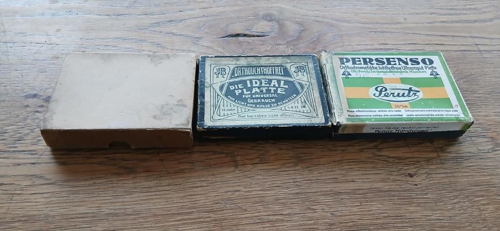 Vintage fotoplaatjes voor doka - Ideal Platten & Persenso, Ophalen of Verzenden, Gebruikt, Doka-onderdelen