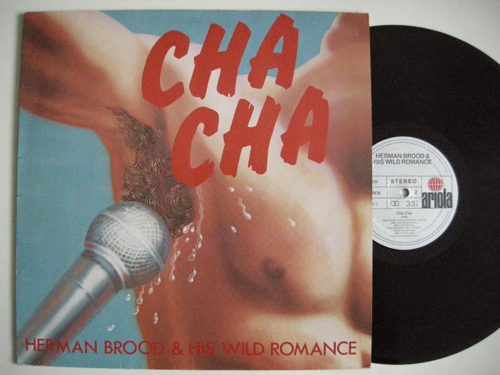 Herman Brood & His Wild Roance Cha Cha - LP vinyl zgan, Cd's en Dvd's, Vinyl | Rock, Ophalen, Zo goed als nieuw, 12 inch, Rock-'n-Roll
