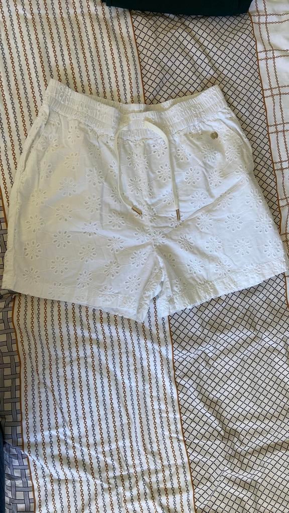 Witte korte broek Rino & Pelle, Maat 38/40 (M), Kort, Wit, Ophalen of Verzenden