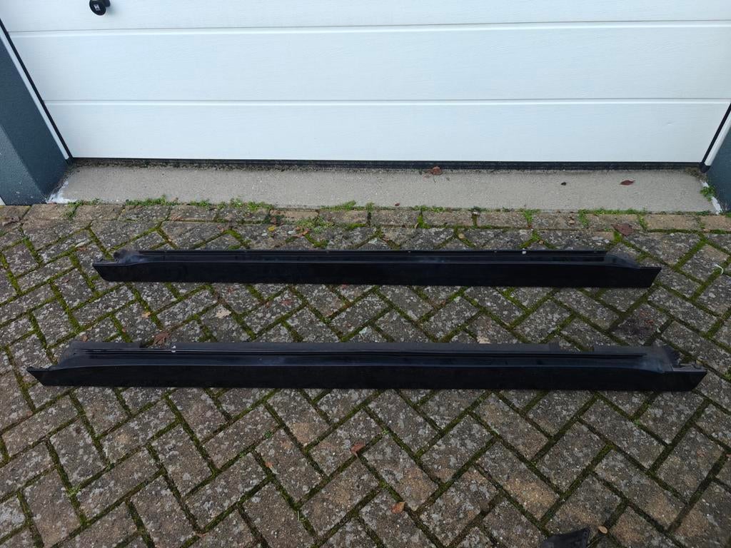 Saab 9-3 sideskirts + bumper lip zwart, Ophalen