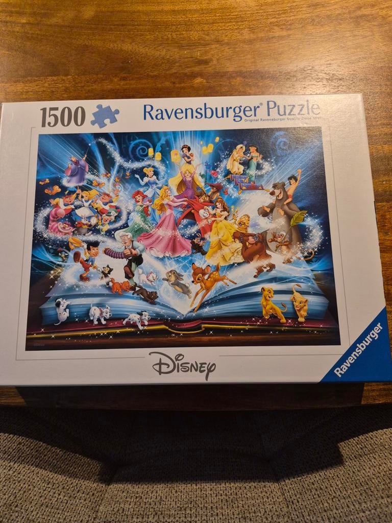 Ravensburger Disney puzzel 1500 stukjes, Hobby en Vrije tijd, Denksport en Puzzels, Ophalen of Verzenden, 500 t/m 1500 stukjes
