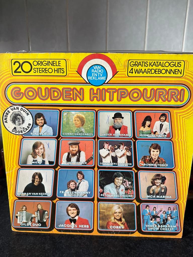 T2. Gouden Hitpourri - 20 Originele Stereo Hits (Boxset), Cd's en Dvd's, Vinyl | Nederlandstalig, Ophalen of Verzenden, Gebruikt