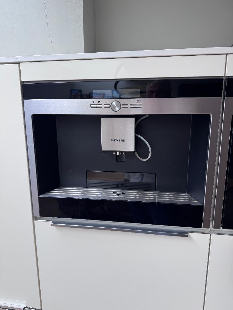 SIEMENS TK76k572 inbouw koffieautomaat compleet, Witgoed en Apparatuur, Koffiezetapparaten, Ophalen, Gebruikt, 10 kopjes of meer