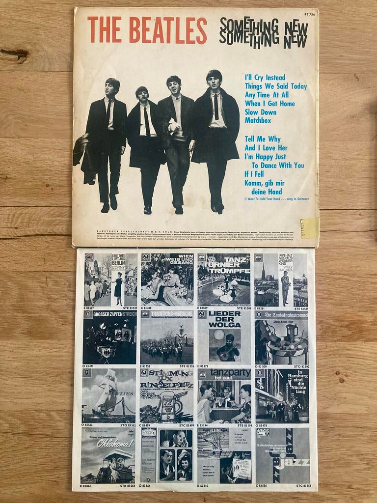 The Beatles - Something New LP (1964) Germany, Gebruikt, Originele persing, Ophalen of Verzenden, 12 inch
