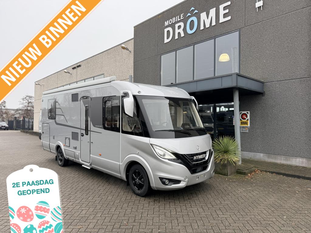 Nu op show, Hymer BML-i 790 Full options, Koelkast, Airbags, Vloeistofverwarming, Bedrijf