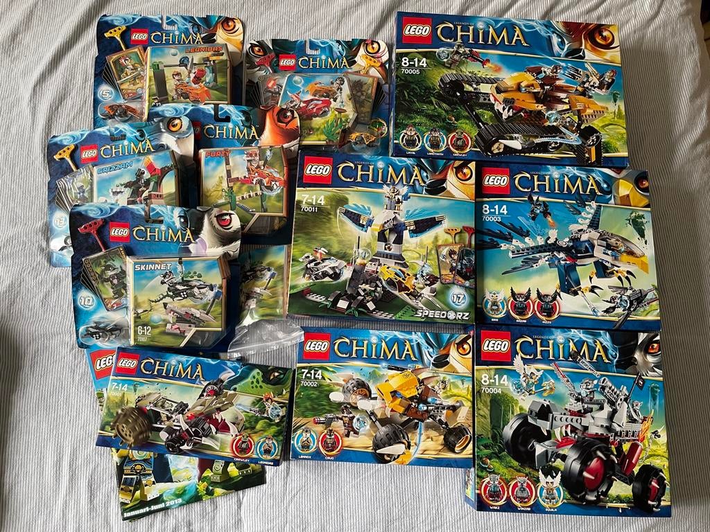 Lego Chima sets en polybags, Gebruikt, Overige thema's, Lego, Ophalen of Verzenden