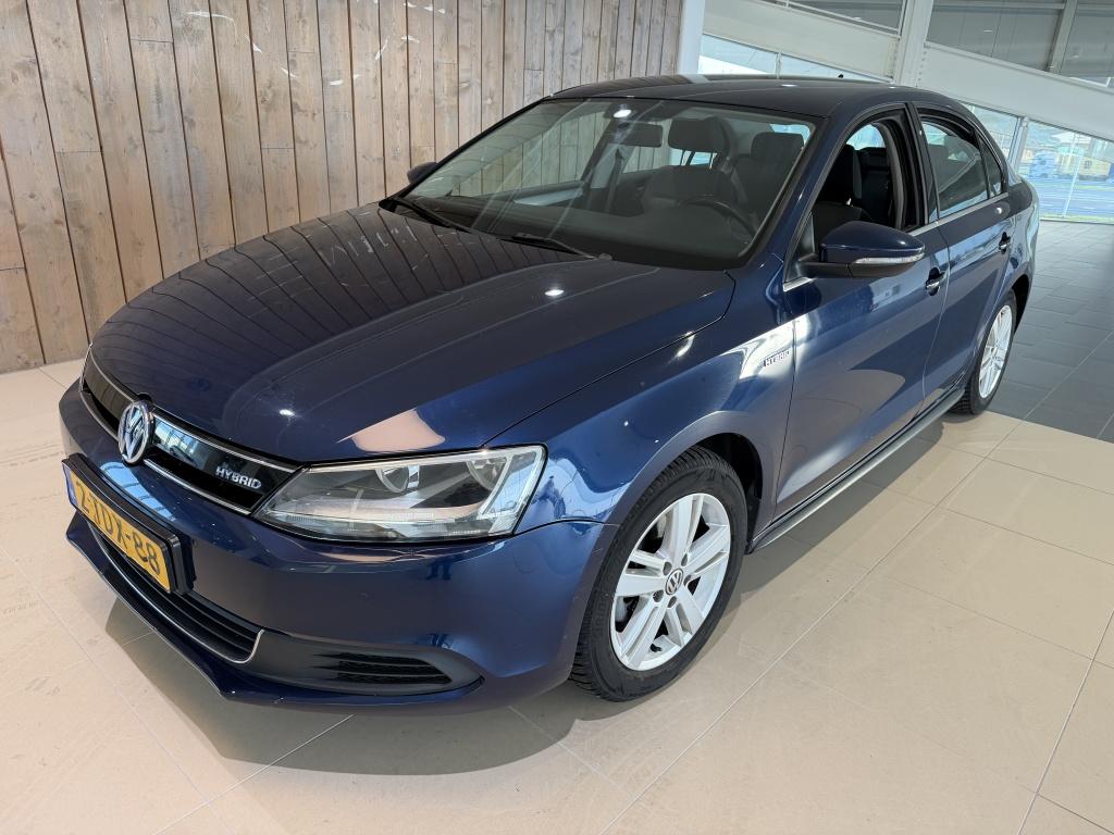 Volkswagen Jetta 1.4 TSI Hybr Comf (bj 2013, automaat), Automaat, Stof, Gebruikt, Euro 6