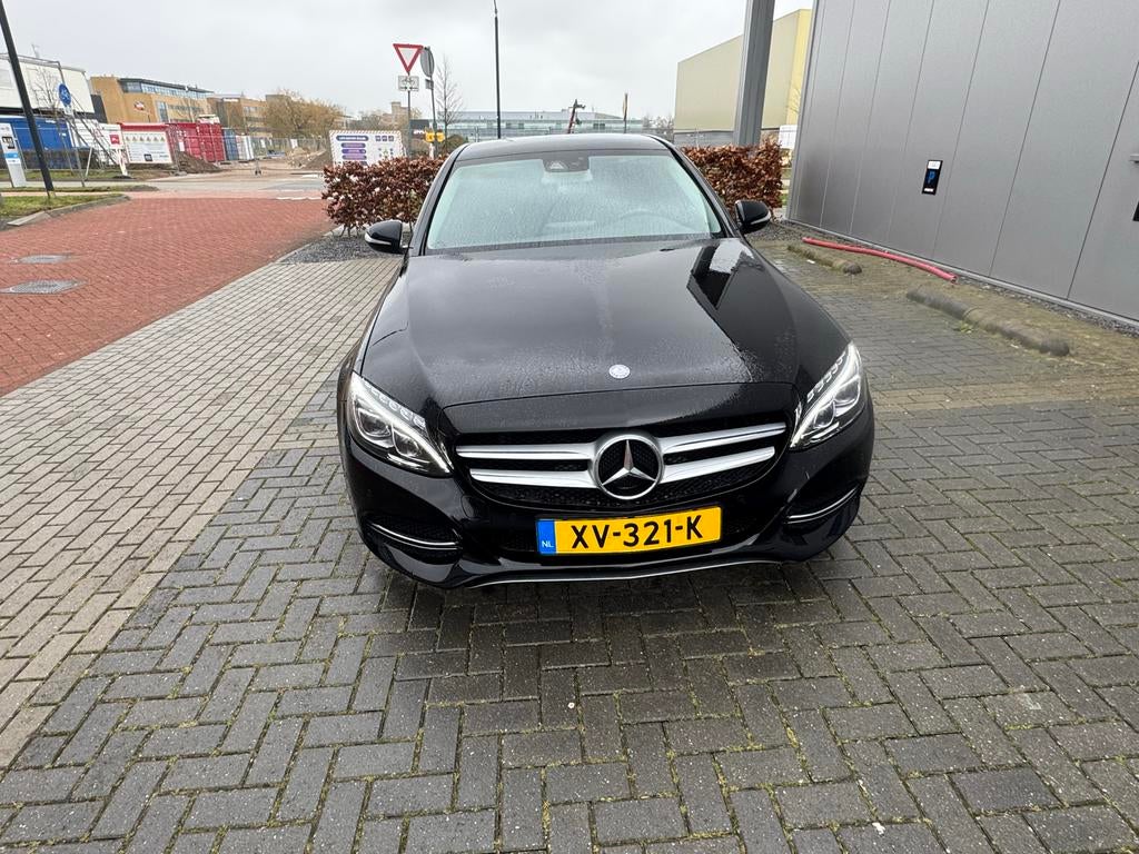 Mercedes-Benz C-Klasse C180 1.6 115KW Aut7 2014 Zwart, Automaat, 1800 kg, Zwart, Zwart