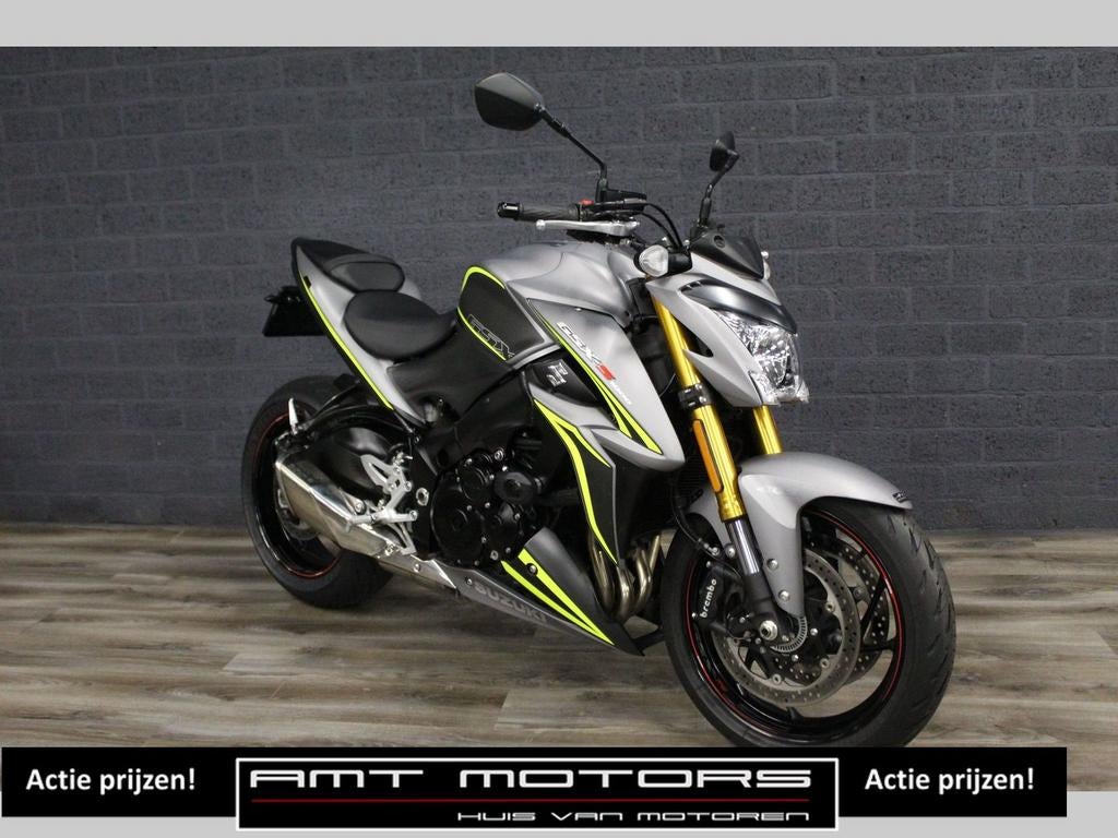 SUZUKI GSX-S 1000 ABS (bj 2015) Mat Grijs Fluo - foto 3