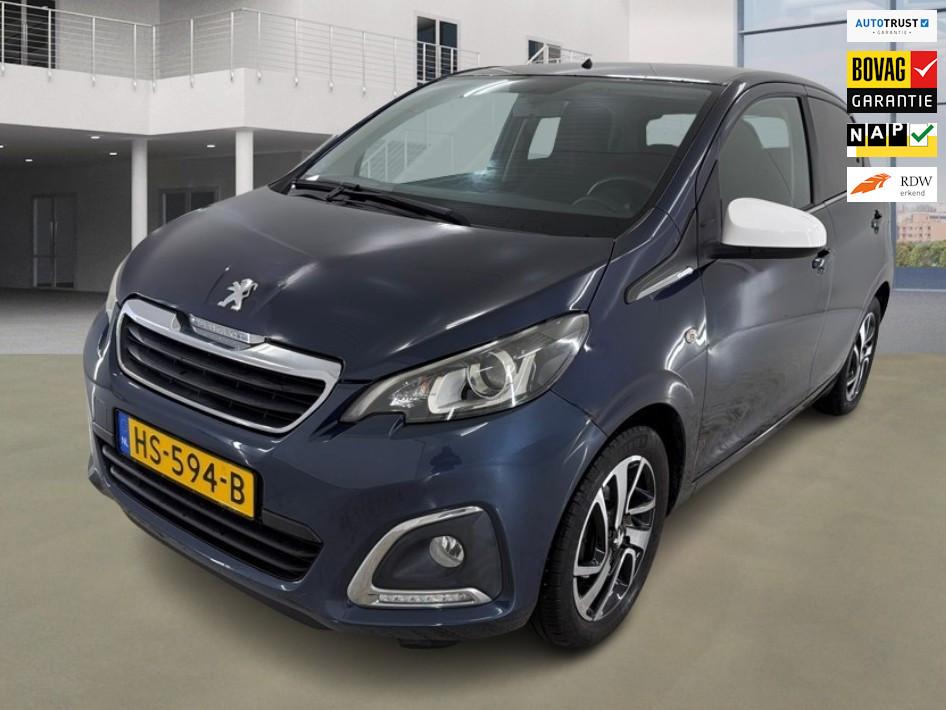 Peugeot 108 1.0 e-VTi Envy 71.895 km +NAP NL-auto, Auto's, Peugeot, Stof, Gebruikt, Euro 6, Origineel Nederlands