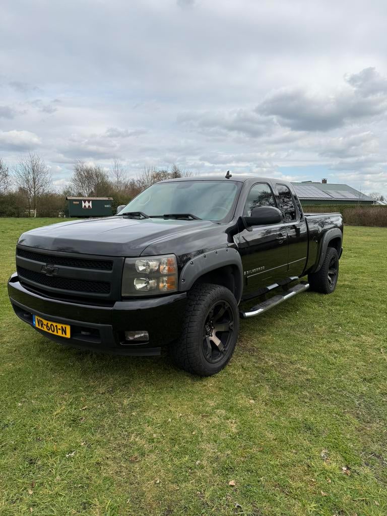 Chevrolet Silverado 1500 2007, Auto's, Automaat, Achterwielaandrijving, 324 pk, Zwart
