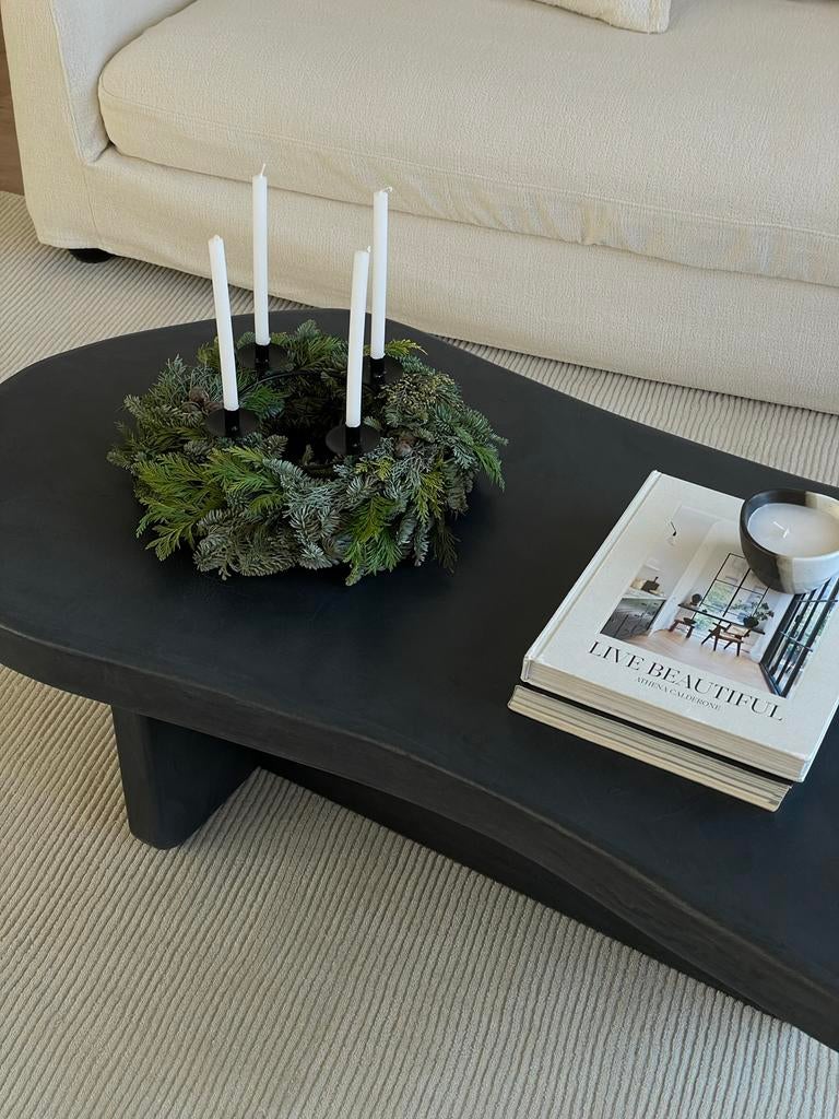 Organische/japandi salontafel, Huis en Inrichting, Tafels | Salontafels, Ophalen, Gebruikt, 100 tot 150 cm, 50 tot 100 cm