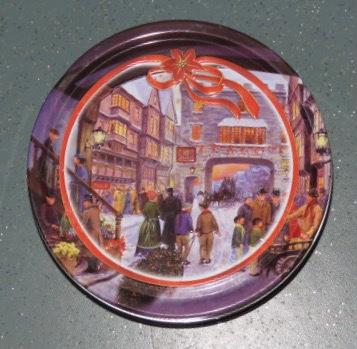 Blik, koektrommel, Ophalen of Verzenden, Zo goed als nieuw, Koek(jes), Overige merken