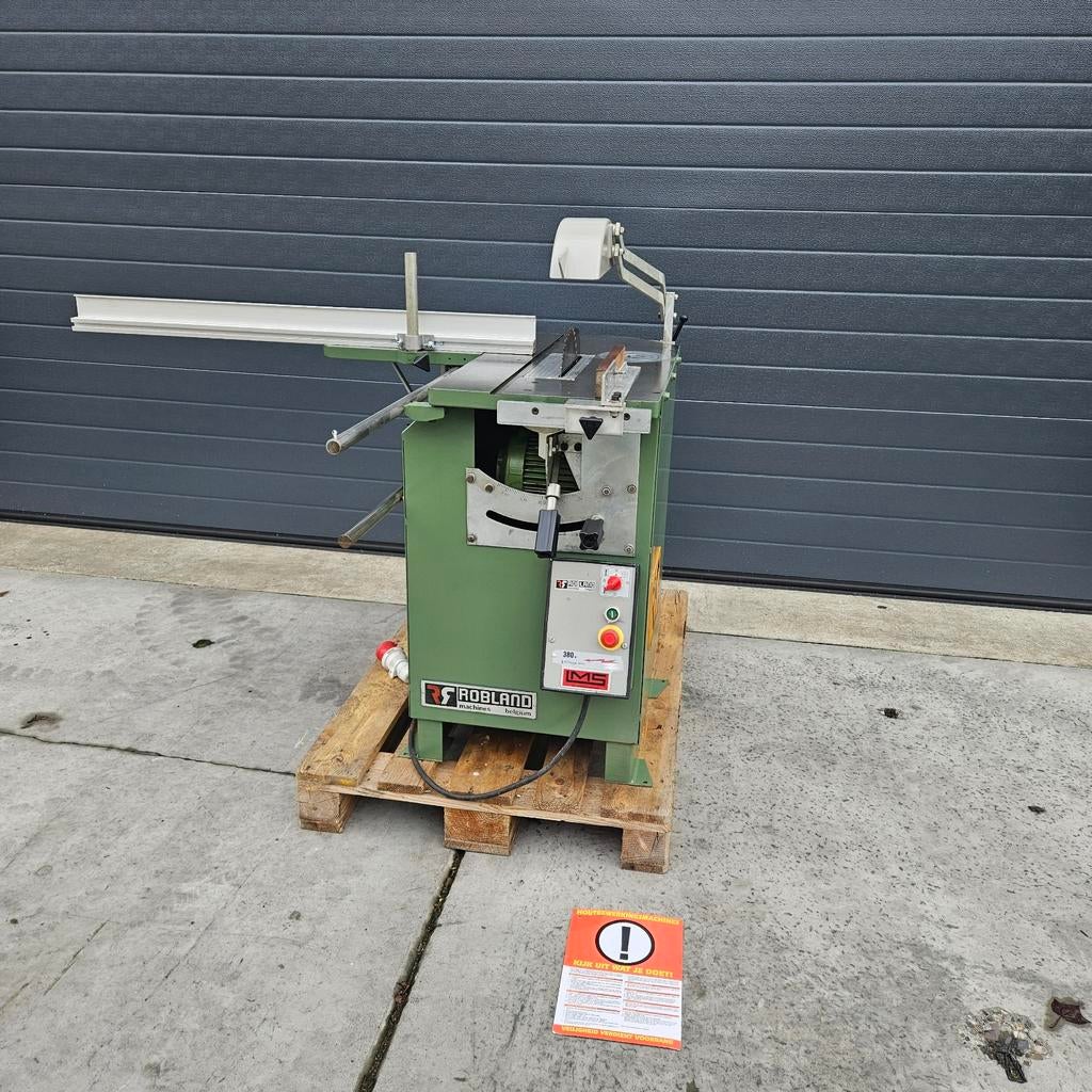 Robland zaagmachine plus freesmachine compact  2in1 **, Cirkelzaag, 70 mm of meer, Ophalen of Verzenden, Zo goed als nieuw