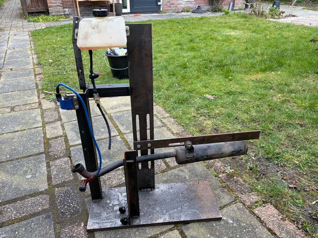 Test stand vespa ciao si citta motor blokjes, Ophalen of Verzenden, Zo goed als nieuw