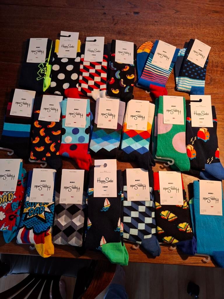 Uitzoeken. Happy Socks maat 36-40., Ophalen of Verzenden, Nieuw, Overige kleuren, Sokken en Kniesokken