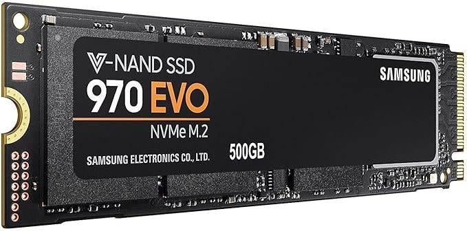 Samsung SSD 970 EVO 500GB NVMe M.2, Computers en Software, Harde schijven, Intern, Gebruikt, SSD, Ophalen of Verzenden