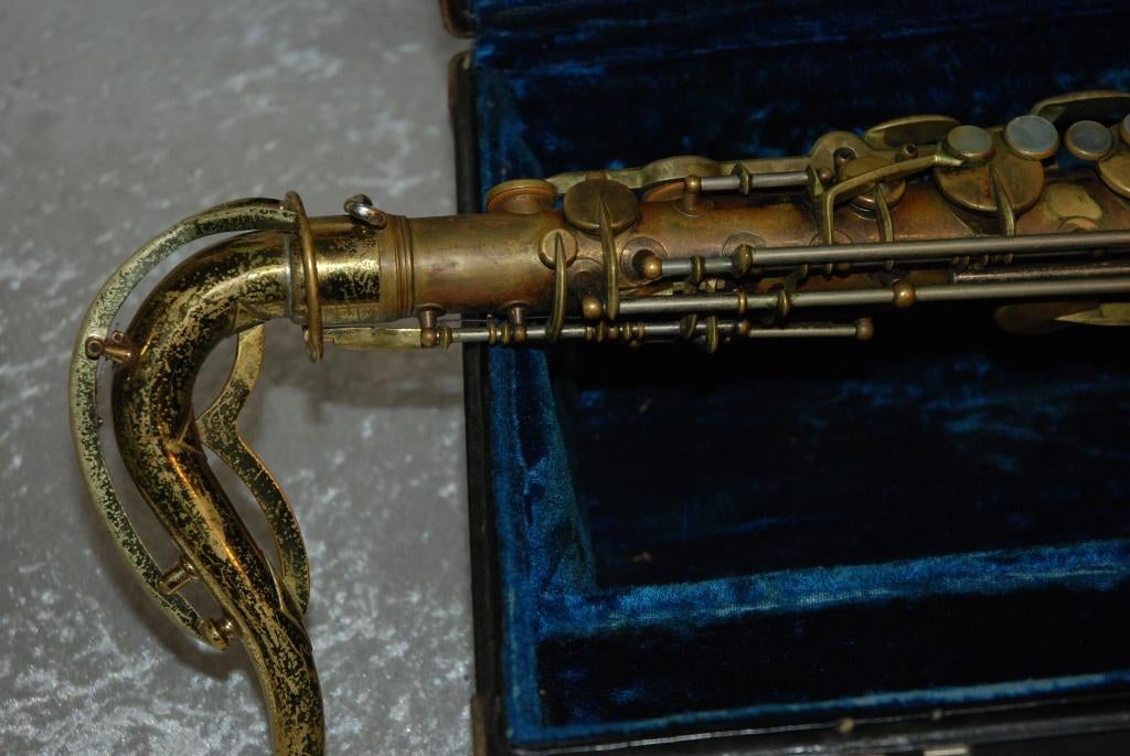 King Tenor Zephyr C4 saxofoon met koffer  <26260151>, ., Saxofoon, Ophalen of Verzenden, .