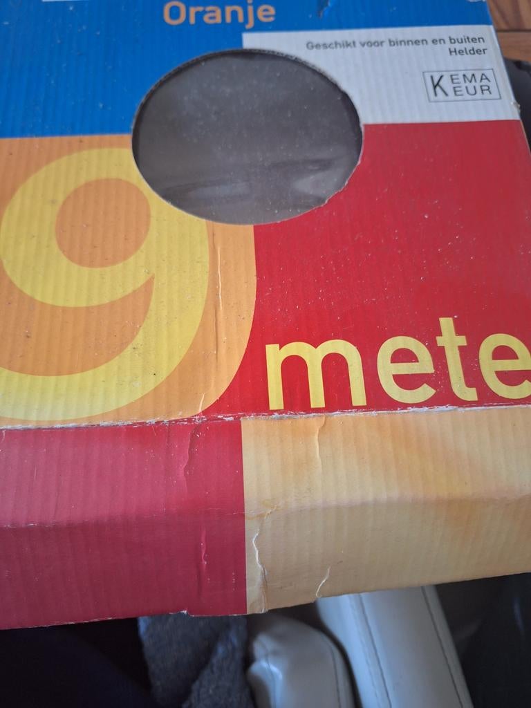 Oranje lichtslang 9 meter KEMA keur - Nieuw, Ophalen of Verzenden