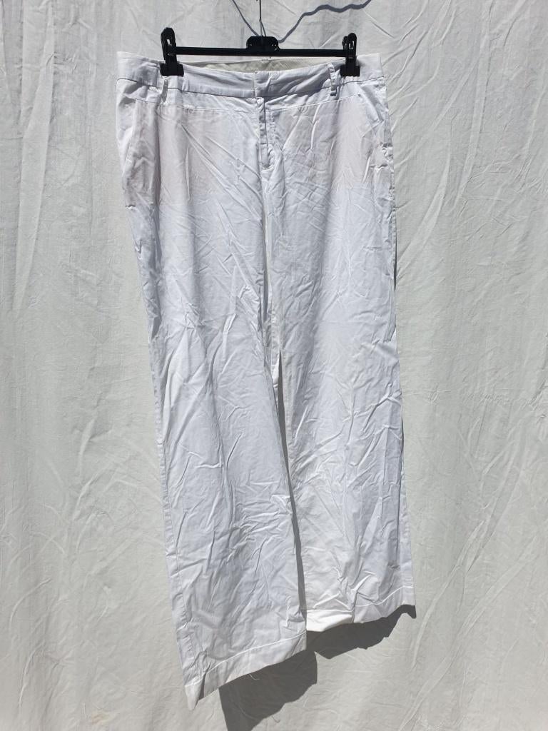 Nette witte broek. 100% katoen. mt. 44. Merk Yaya Collection, ., Wit, Maat 42/44 (L), Ophalen of Verzenden
