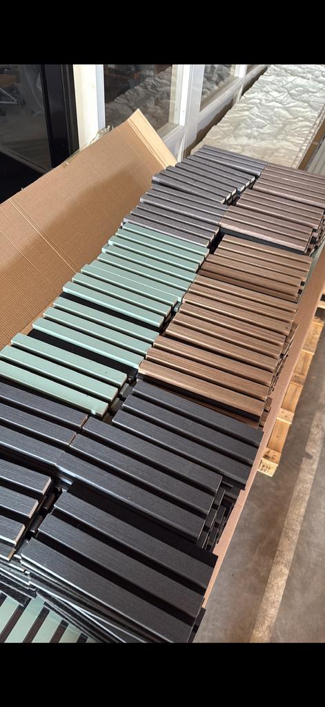 Akoestische Wandpanelen / AKUPANEL | ECHT HOUT 280 x 60 CM, Ophalen, Nieuw, Hout, 20 tot 50 mm