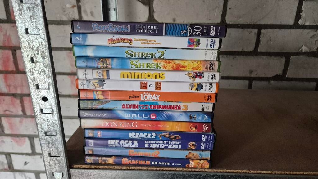 Kinderfilms, Cd's en Dvd's, VHS | Kinderen en Jeugd, Alle leeftijden, Kinderprogramma's en -films, Overige typen, Ophalen of Verzenden