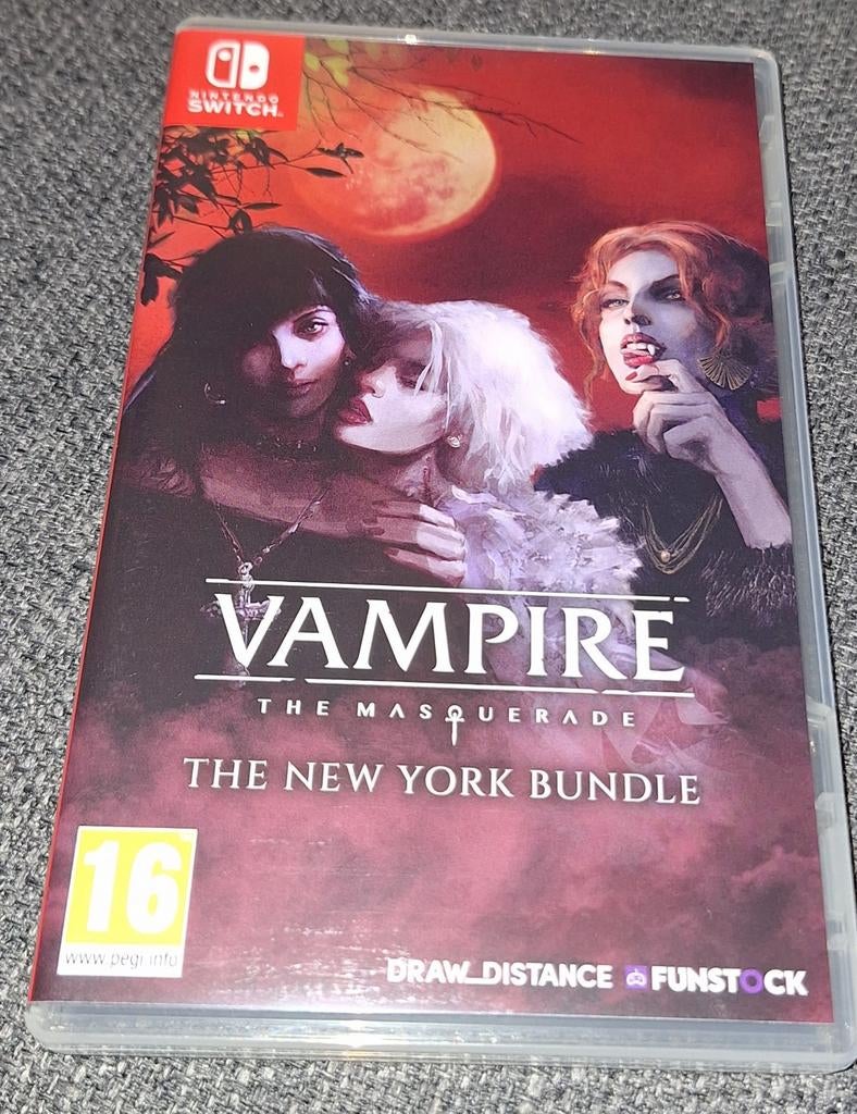 Vampire: The Masquerade - The New York Bundle (Switch), 1 speler, Ophalen of Verzenden, Zo goed als nieuw, Role Playing Game (Rpg)