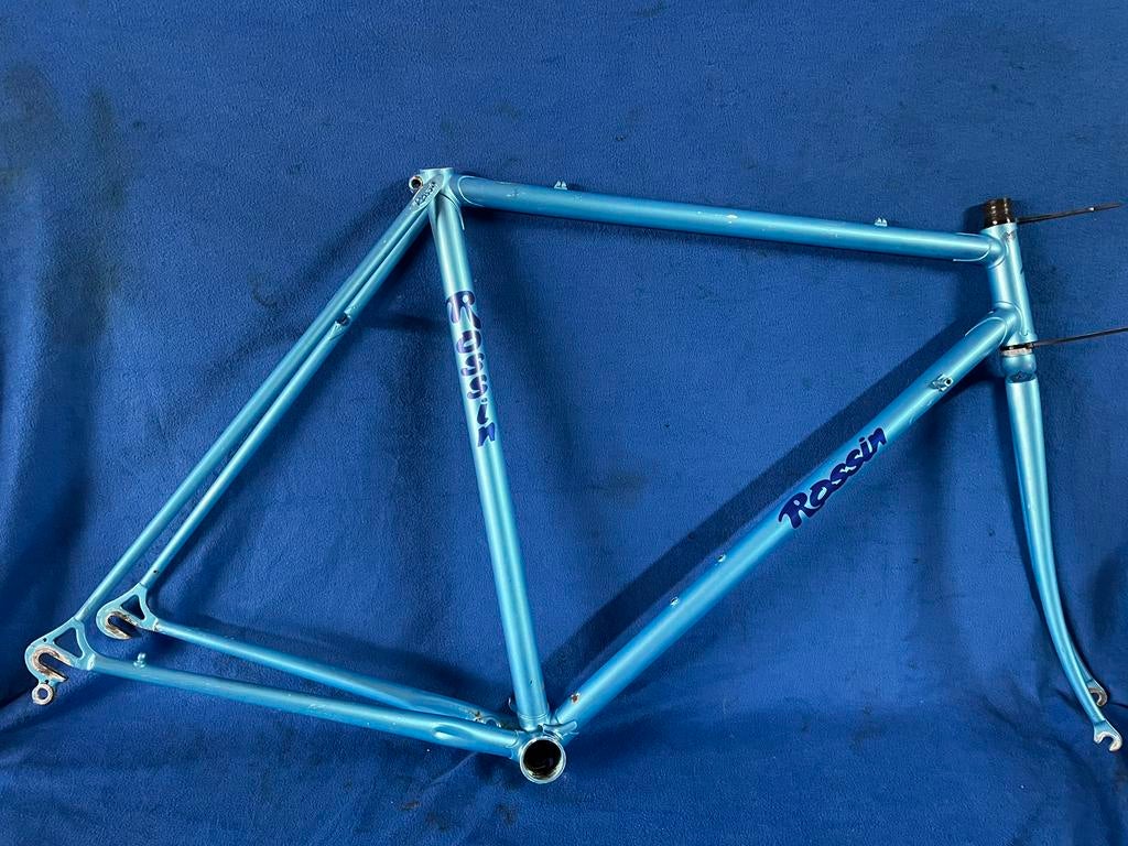 Stalen Rossin racefiets 54ct frame met  originele voorvork, Verzenden, Zo goed als nieuw, Overige typen