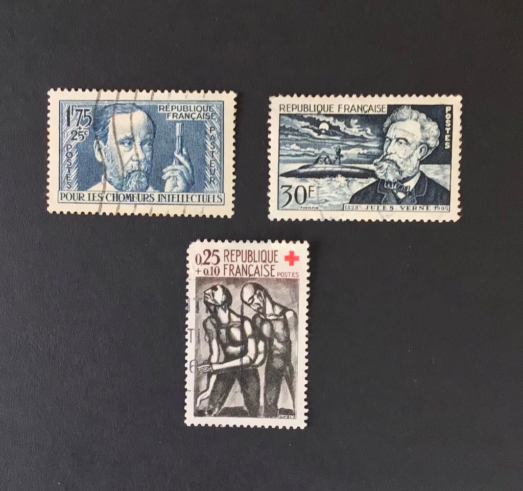 Postzegels Frankrijk / timbres exceptionnels - zie de foto’s, Ophalen of Verzenden, Gestempeld