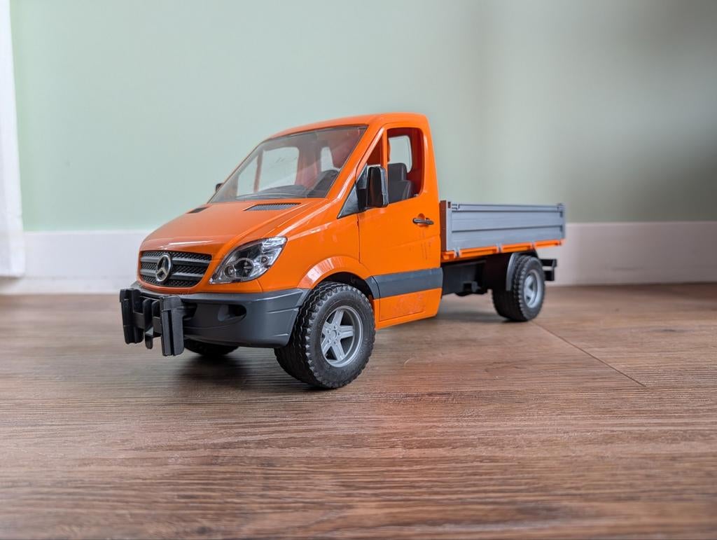 Bruder Mercedes Sprinter laadbak - Gebruikt, Ophalen, Gebruikt
